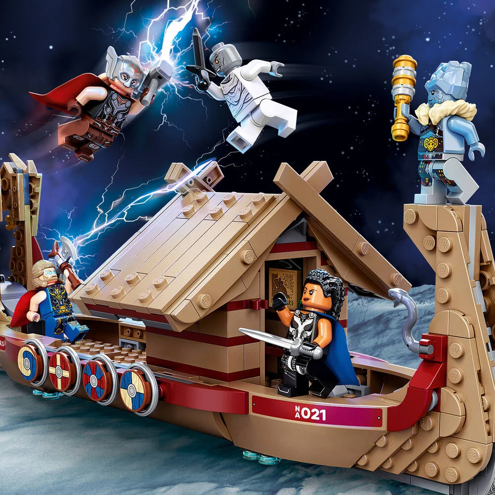 LEGO®MARVEL SUPER HEROES 76208 - LE DRAKKAR DE THOR