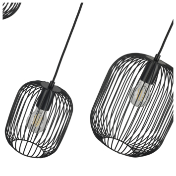 Karwei hanglamp Vic 5-lichts 27x118cm