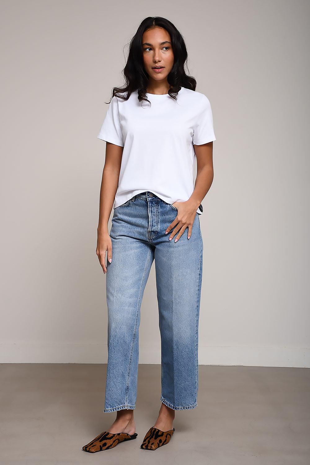 Betty denim straight leg jeans