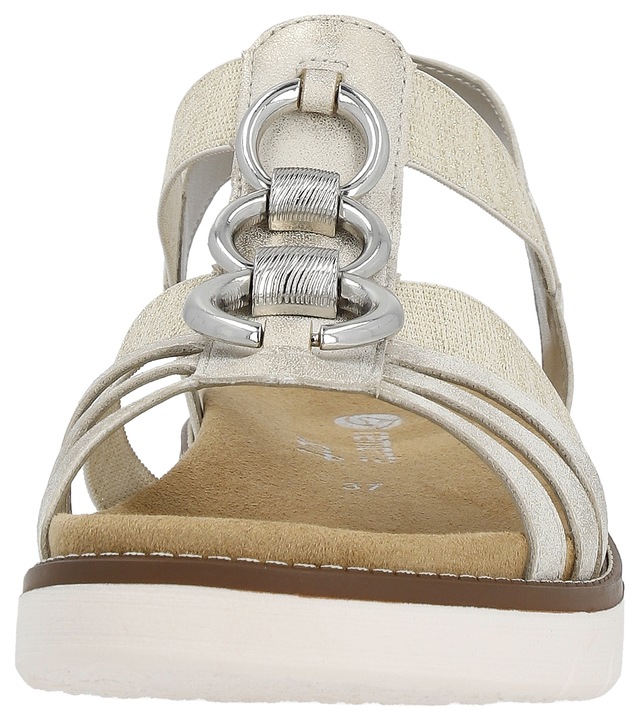 Remonte Sandale  , Sommerschuh, Sandalette, Keilabsatz, mit praktischen Gummizügen