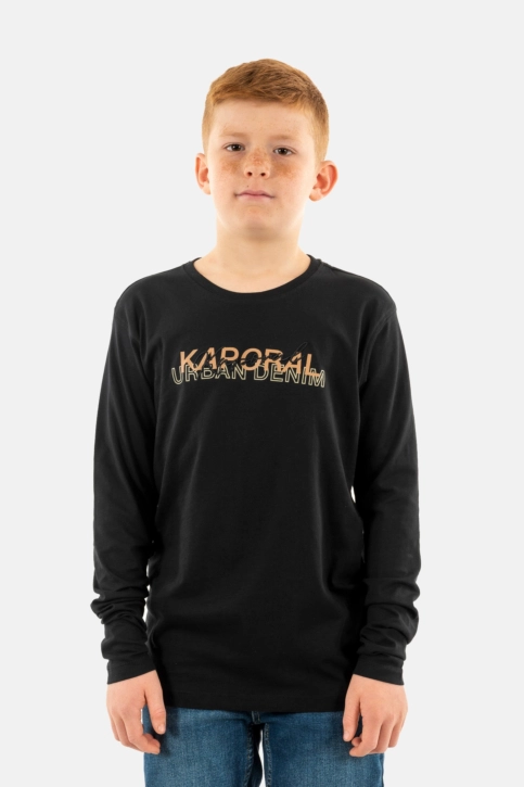 Tee shirts manches longues kaporal marny black
