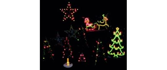Bausatz Weinachtsbaum mit blinkenden LEDsElektronikbausatz