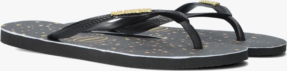 zwarte havaianas teenslippers slim dames