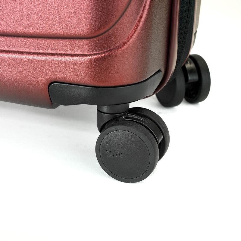 Valise rigide Pure mate Extensible 65cm Bordeaux