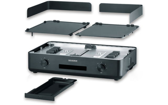 Severin PG 8569 Suave Plancha BBQ Grill 2200 W