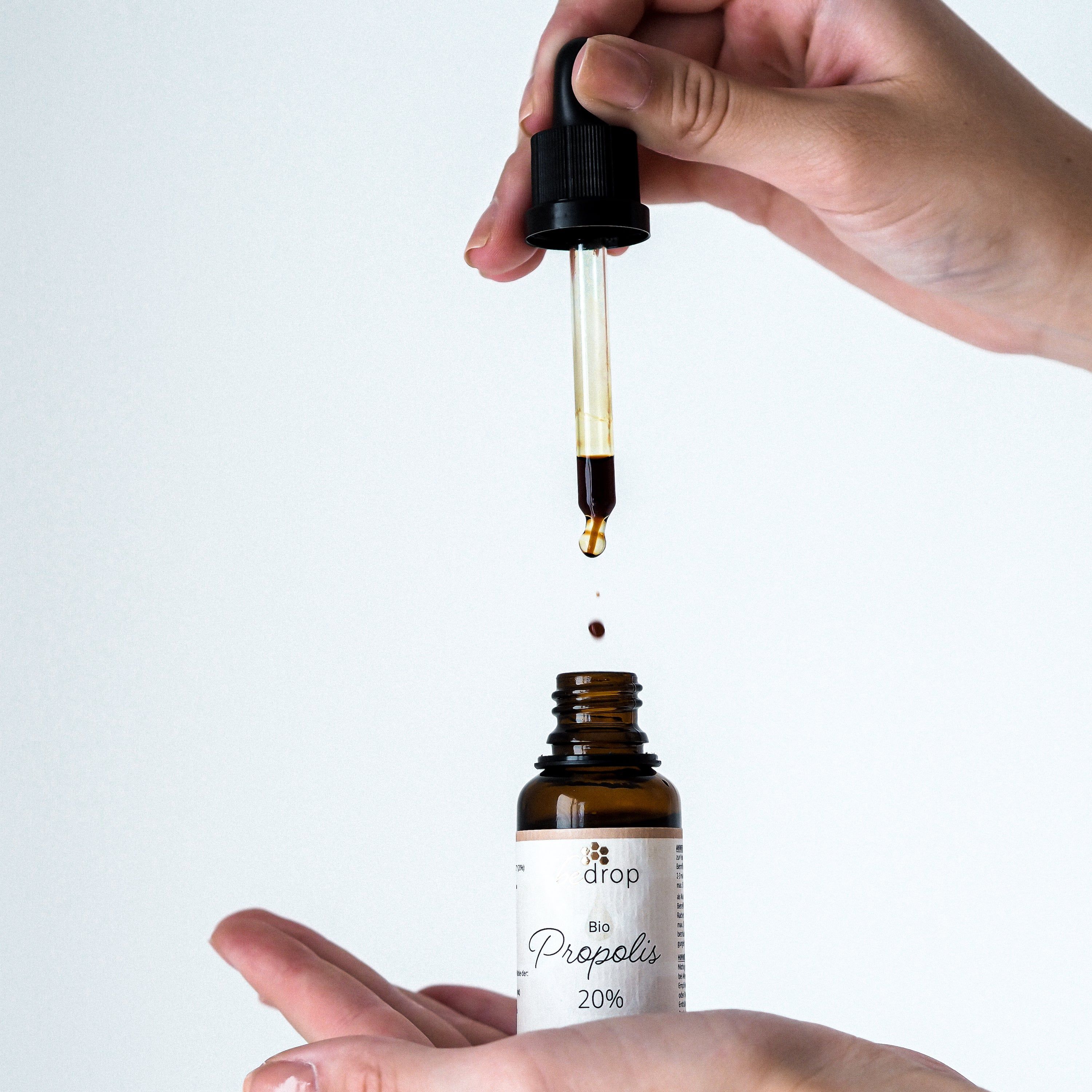 bedrop Bleib Stark-Set | Propolis Tinktur, Gelee Royal Kapseln & Manuka Honig