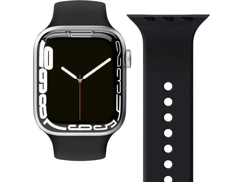 Vonmählen Classic Band Apple Watch 42/44/45/49 Black Armband für Apple Watch 42/44/45/49 mm