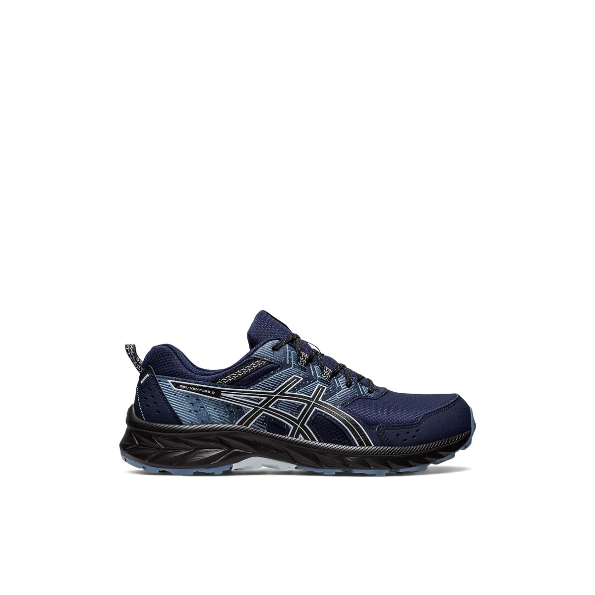 ASICS-Gel_ventur-m-Baskets - Talon plat - Bleu Foncé