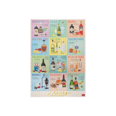 Legami - Puzzle 1000 pièces - cocktail