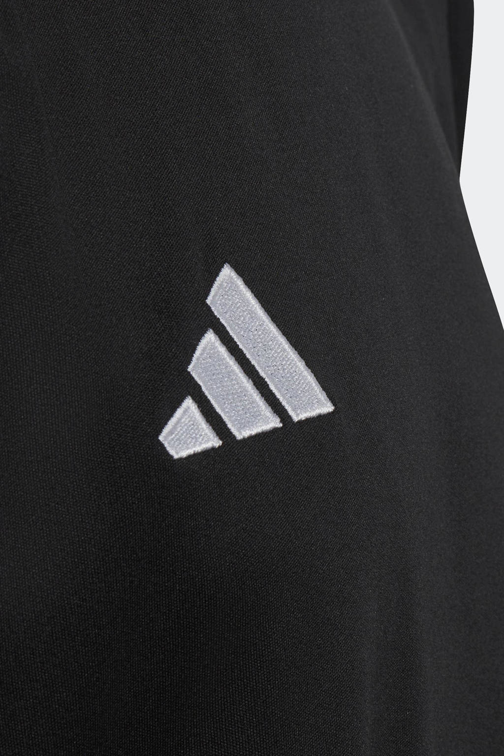 adidas Junior voetbalshirt Tiro zwart/wit