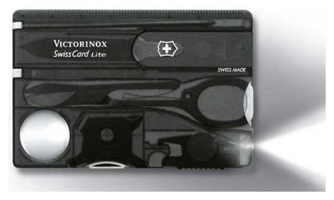 SwissCard Lite Victorinox noire