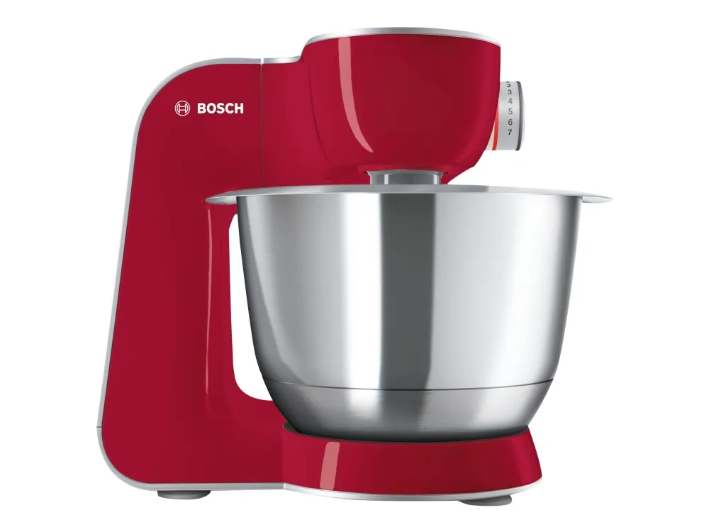 Bosch MUM5 CreationLine MUM58720 - Køkkenmaskine - 1000 W - dybrød/sølv