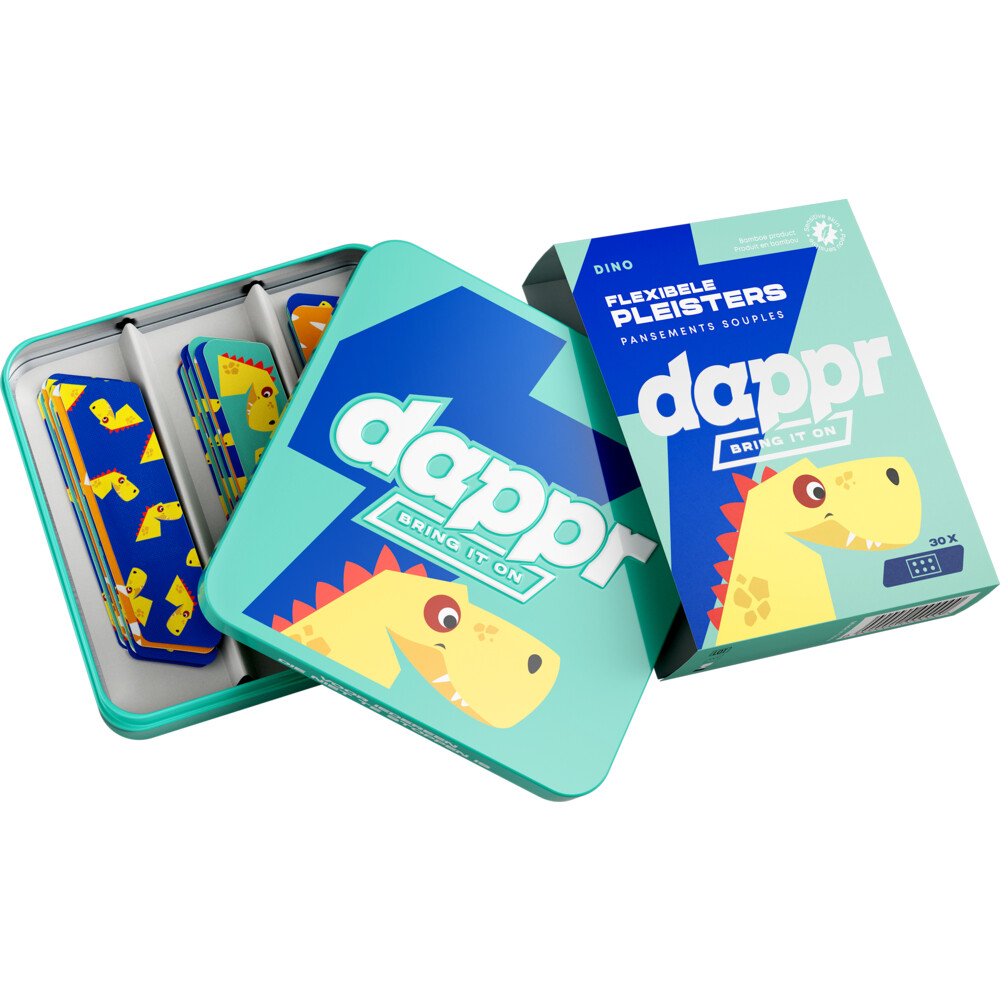 Dappr Pleisters Dino30 stuks