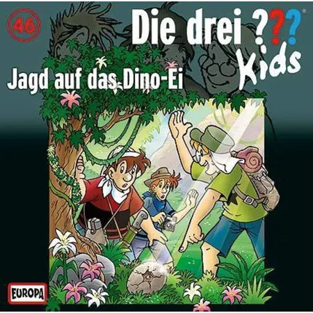 KOSMOS Hörspiel-CD ??? Kids 46 Jagd auf das Dino-Ei