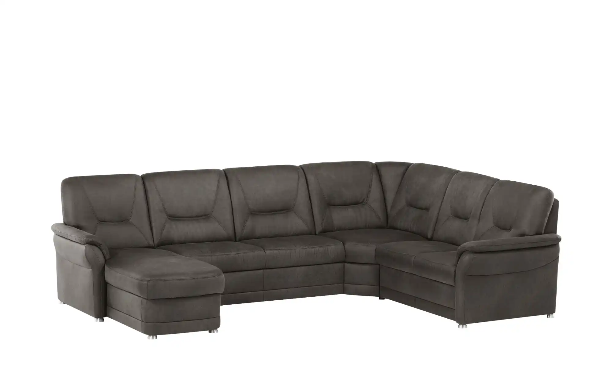meinSofa Wohnlandschaft aus Mikrofaser Edda