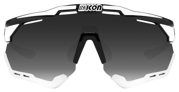 Scicon Sports Aeroshade XL Lunettes De Soleil De Performance Sportive (Scnpp Multimiror Silver/Boulon Blanc Brillant)