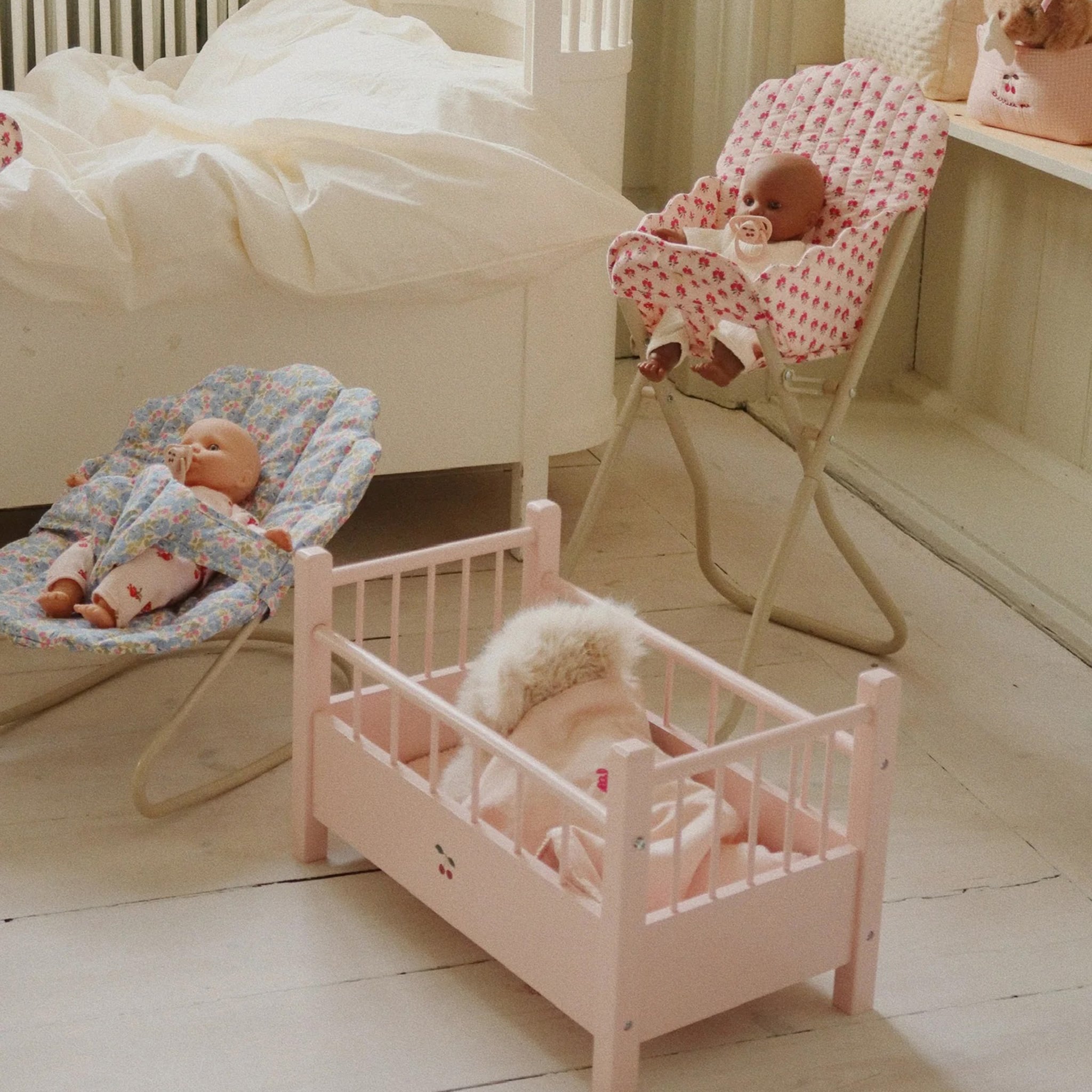 Puppenwippe Fleur Rosier