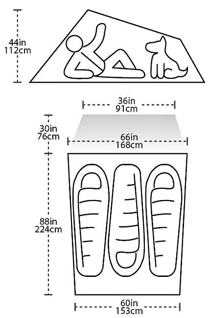 BIG AGNES - TENTE DE RANDONNEE CBAR 3