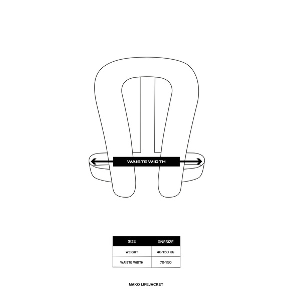 Gilet de Sauvetage Gonflable Baltic Mako Auto Vert (40-150kg)