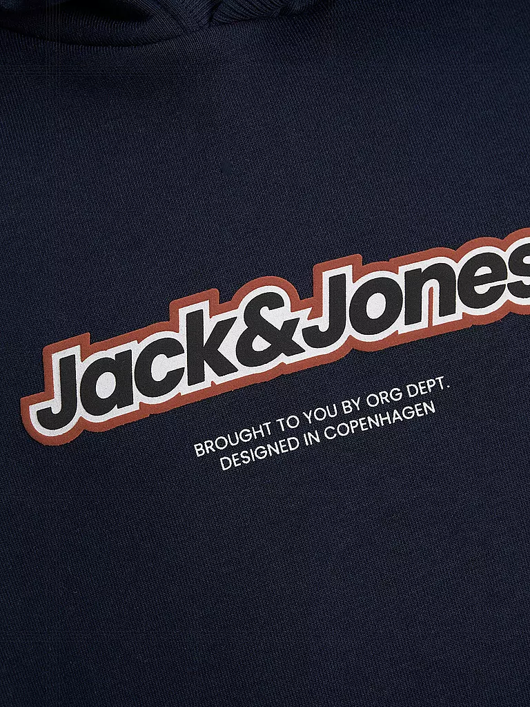 JACK & JONES Jungen Kapuzensweater - Hoodie JORVESTERBRO  dunkelblau