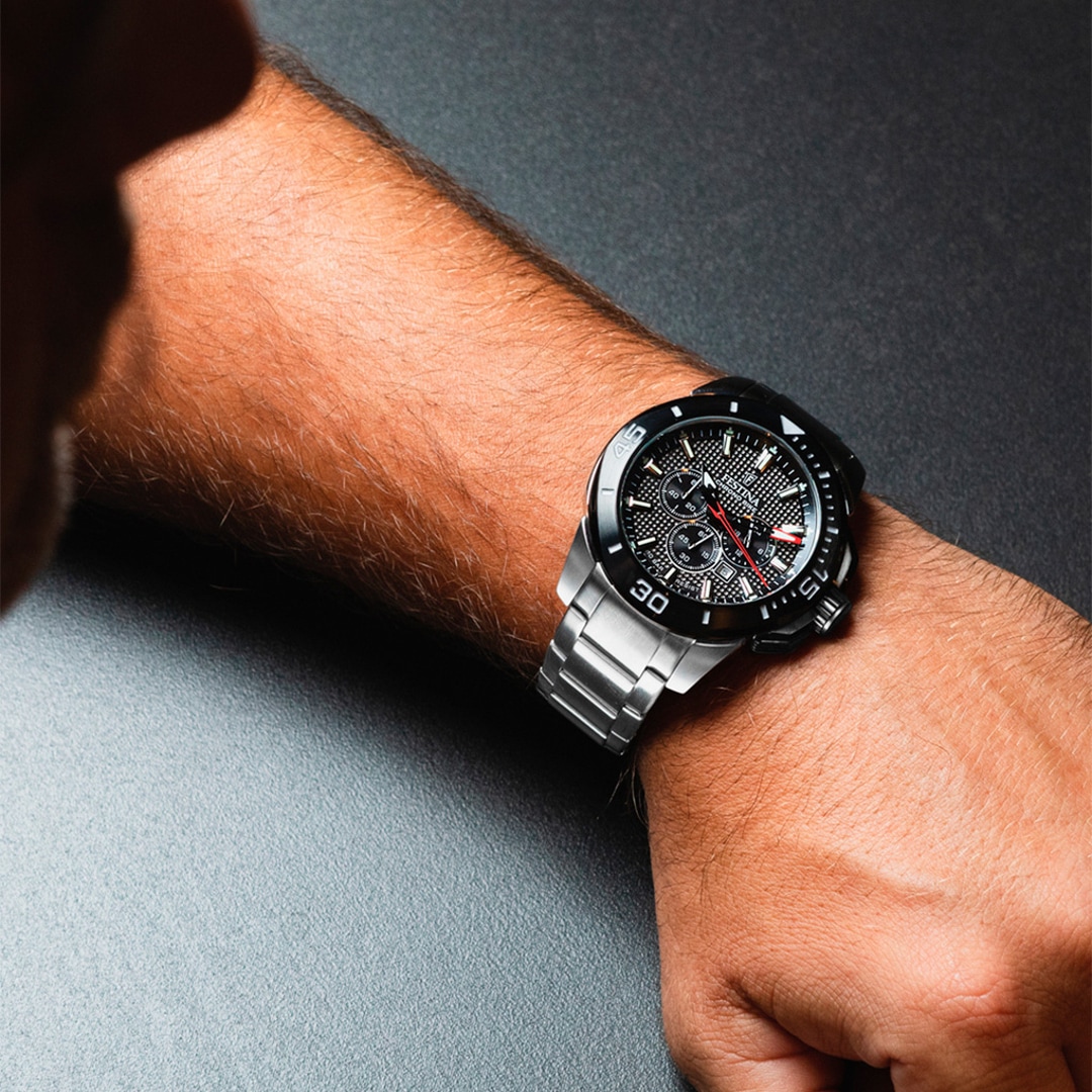 Festina Chrono Bike 2022 Edelstahl / Schwarz