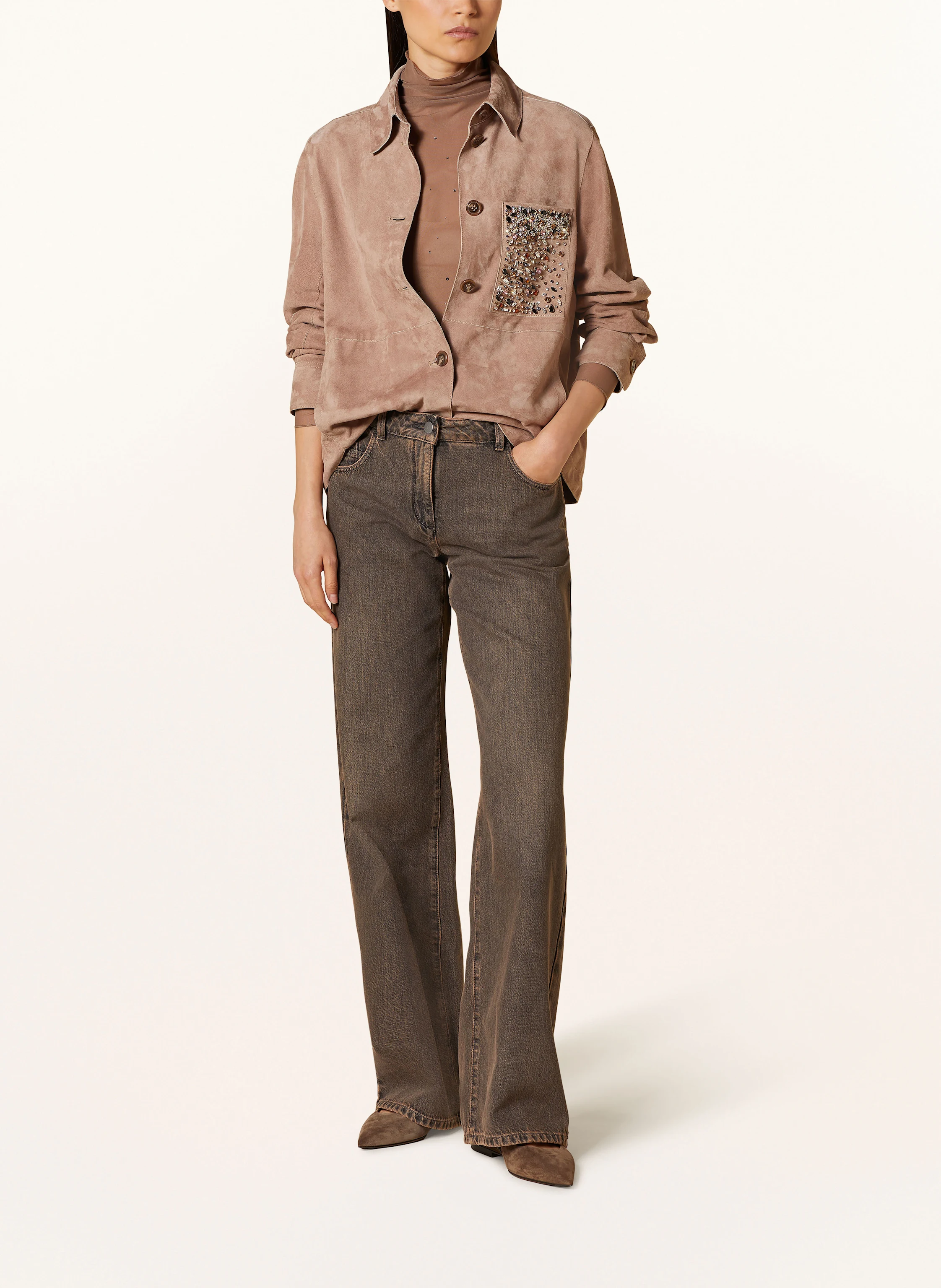 LUISA CERANO Straight Jeans