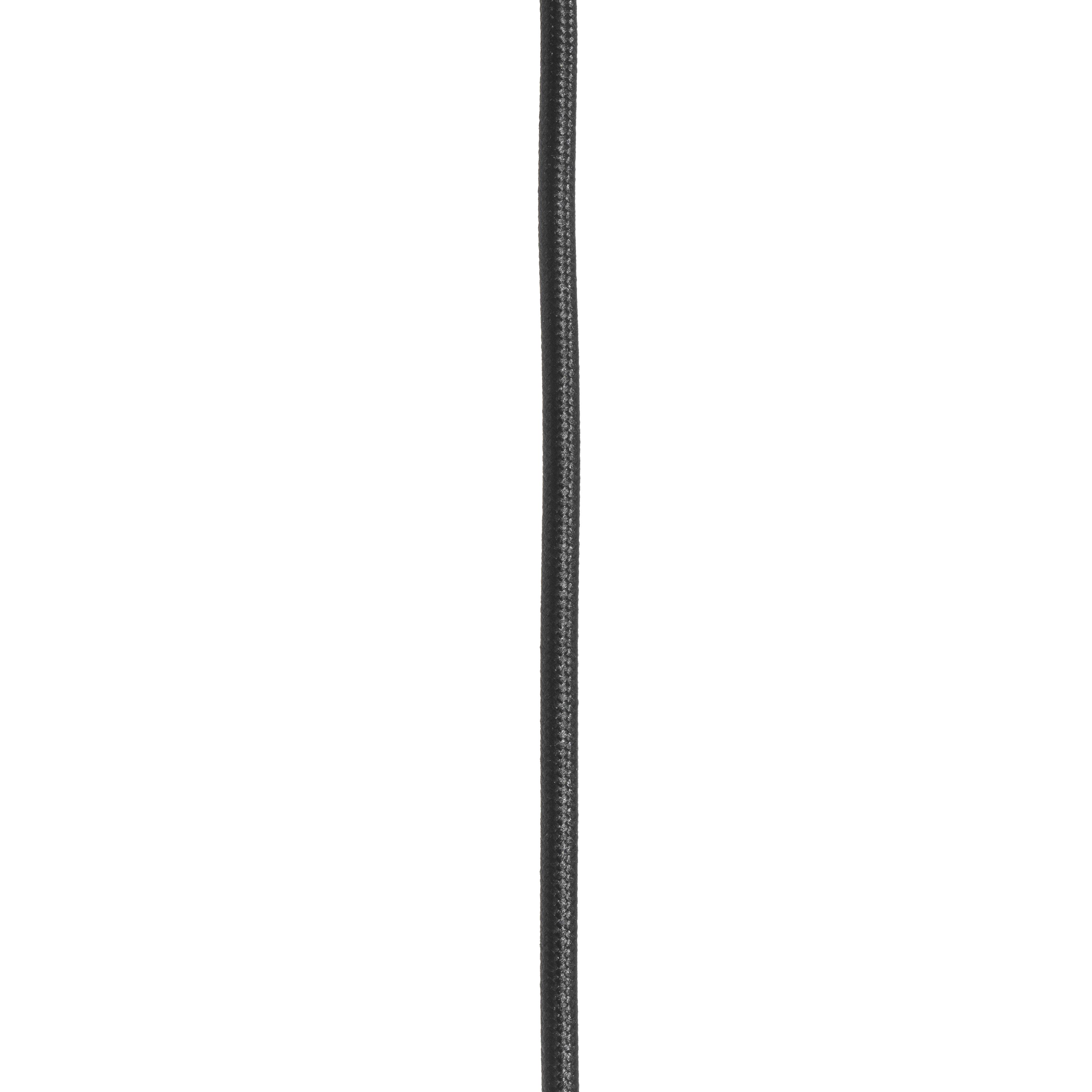 Smart hanglamp zwart met goud glas 20 cm incl. Wifi A60 - Pallon