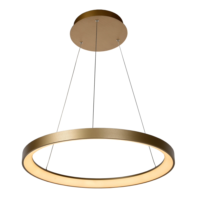 Lucide Vidal hanglamp LED Ø58 mat goud