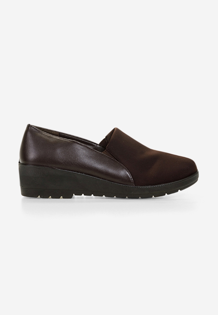Mocassins à plateforme bruns Yanira