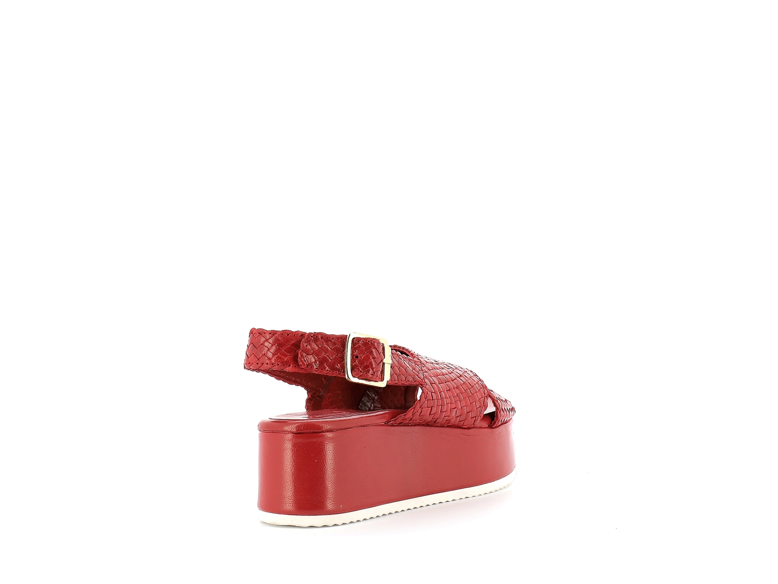Metamorf ose-GALET Cuir Rouge