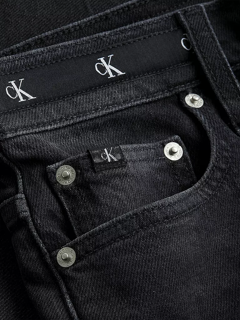 CALVIN KLEIN JEANS Jeans Mom Fit schwarz
