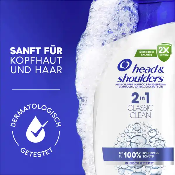 Anti Schuppen Shampoo 2in1 Classic Clean
