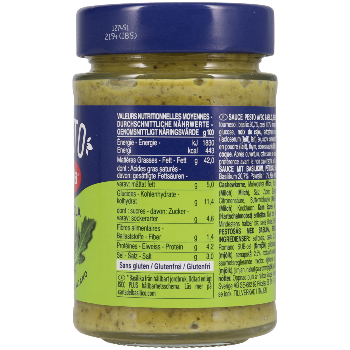 Barilla Pesto Basilico & Rucola
