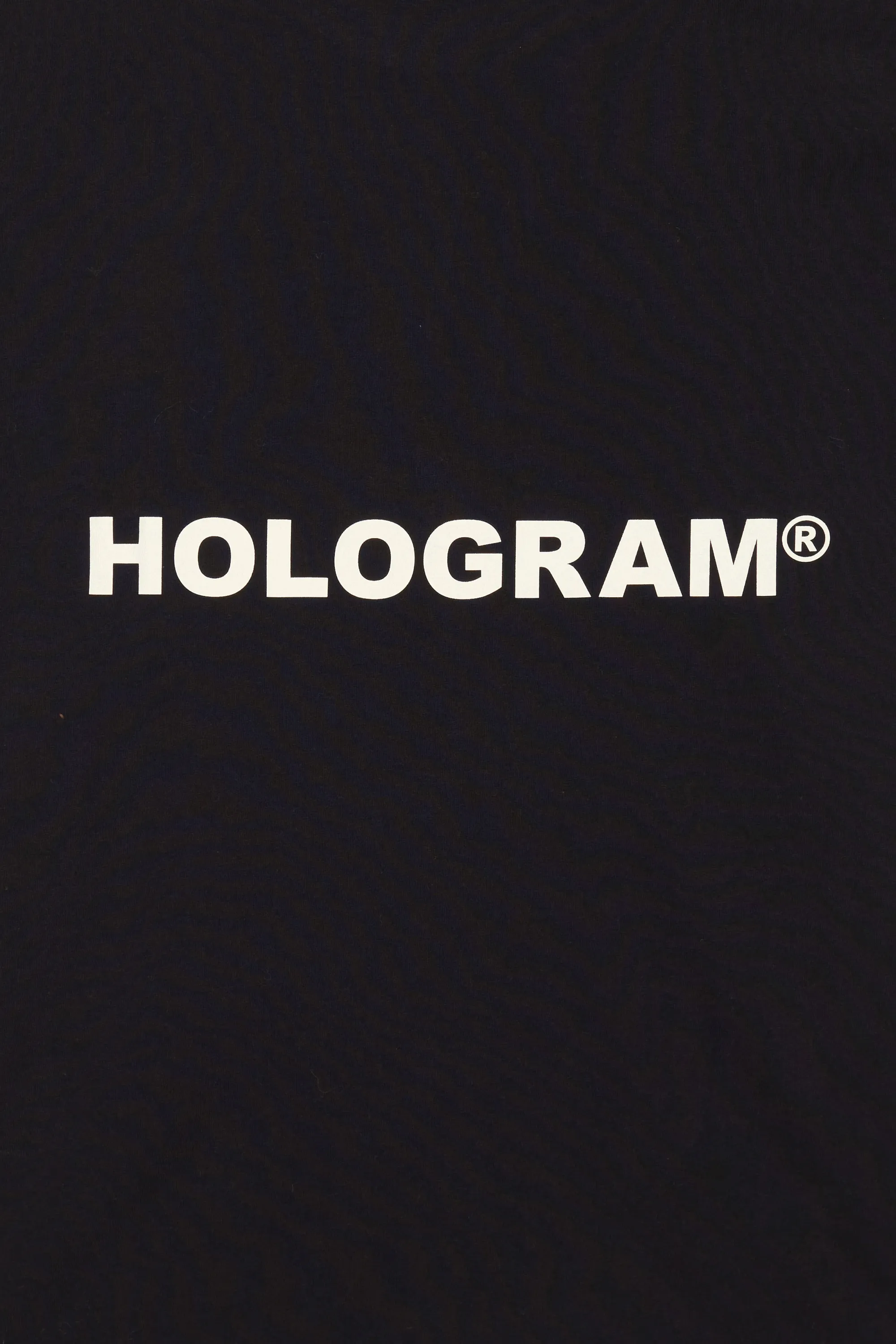 Hologram T-shirt RELIEF BLACK Noir