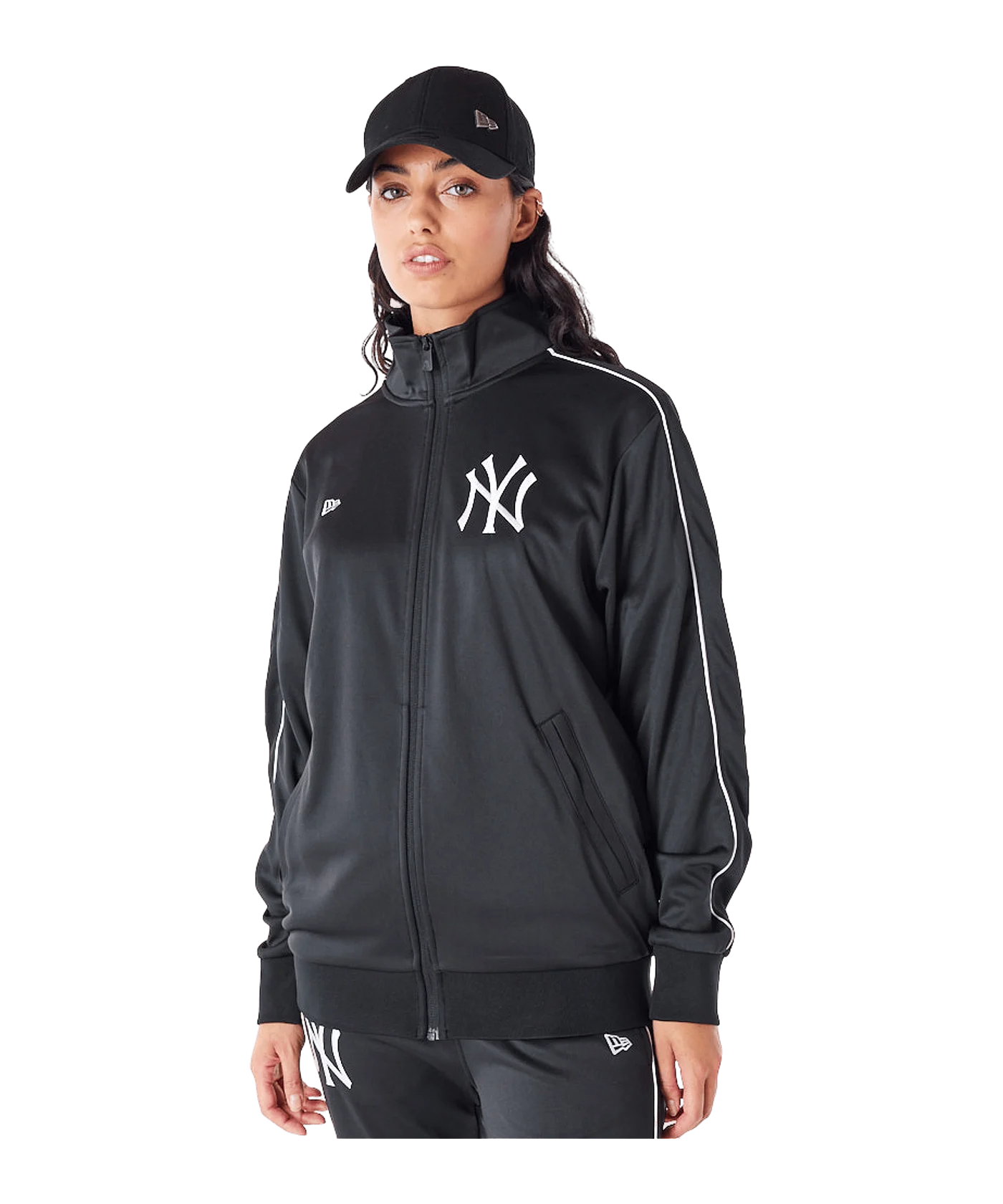 New Era MLB New York Yankees Trainingsjacke Schwarz
