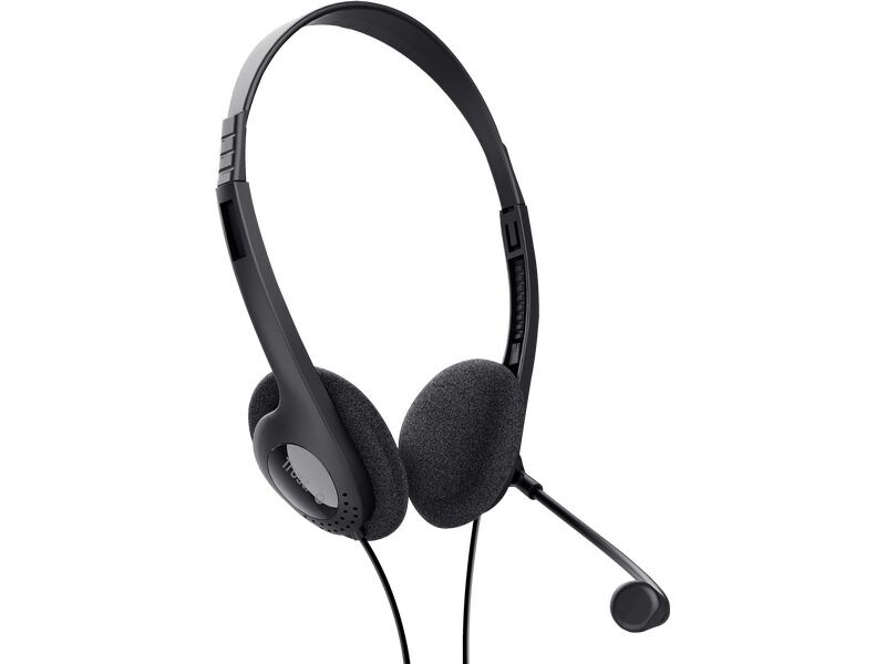 Trust Headset Basic Leichter PC-Kopfhörer für Chats