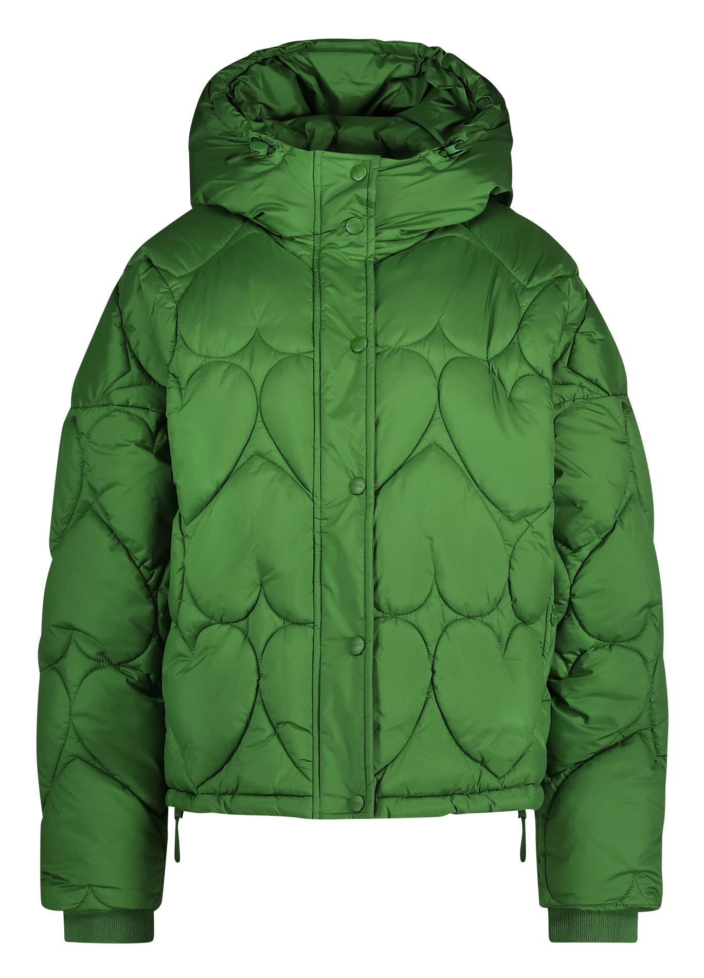 PRISCA - Doudoune oversize matelassée en fibres recyclées | Vert