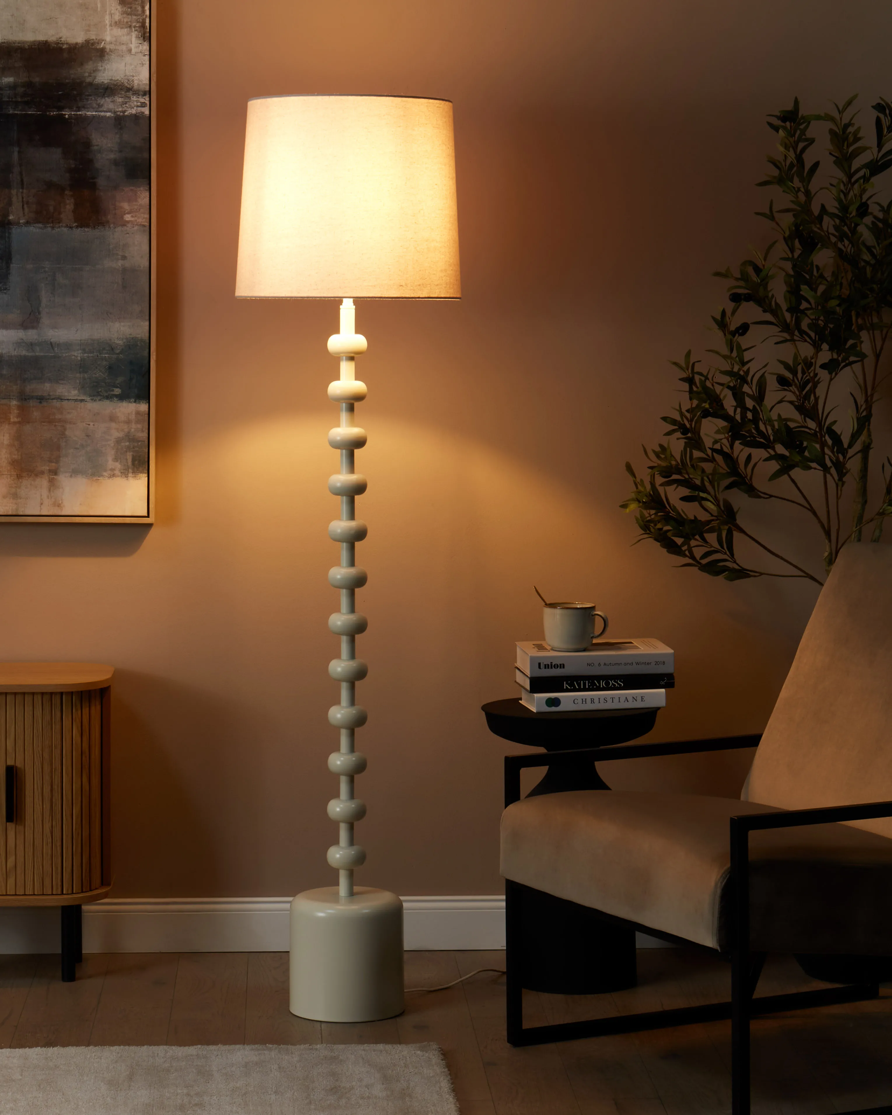 Staande lamp KRIOS Metaal Wit