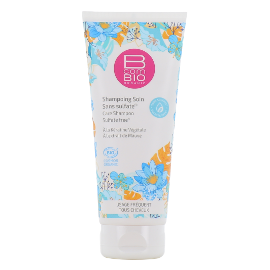 B com Bio Shampoing soin sans sulfate - Usage fréquent, dès 3 ans
