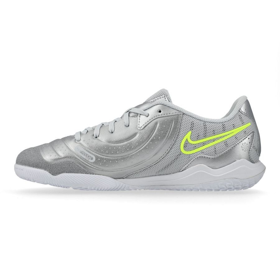 Nike Tiempo Legend 10 Academy IC Mad Voltage - Argenté/Blanc/Jaune Fluo