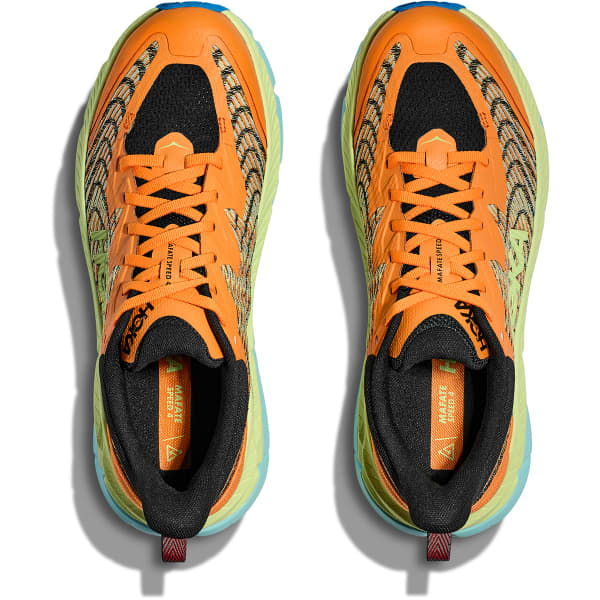 Chaussure trail HOKA ONE ONE MAFATE SPEED 4 SOLAR FLARE / LETTUCE