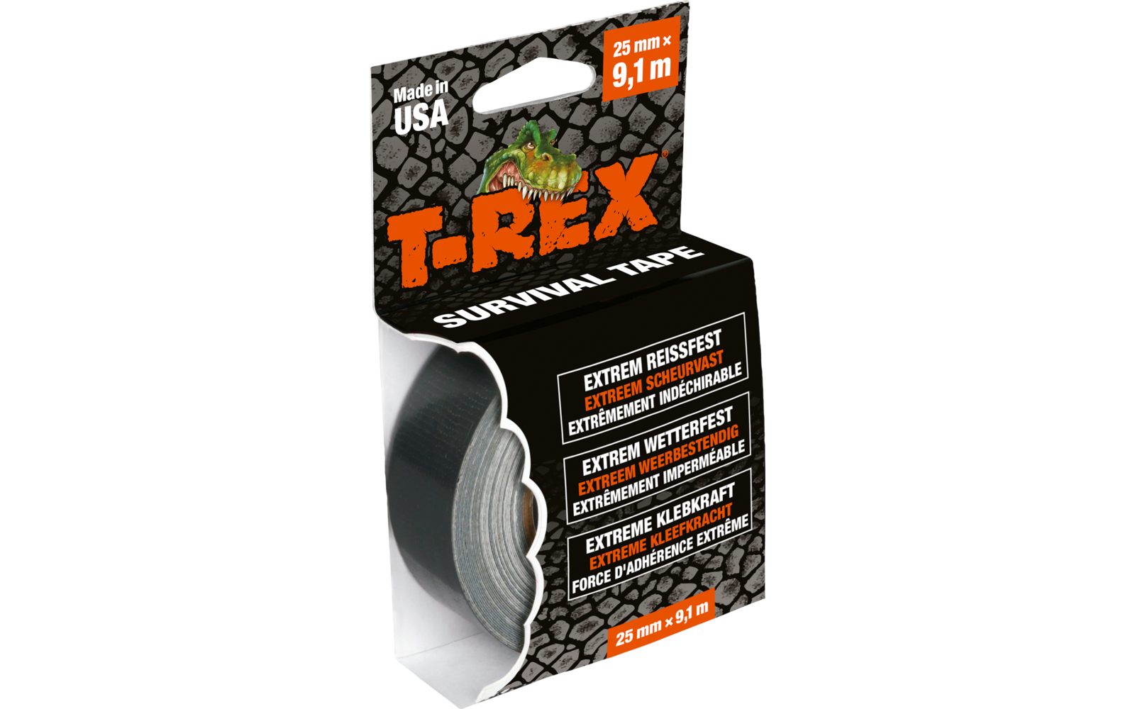 T-Rex Mini Gewebe-Klebeband extra stark 32 m x 48 mm