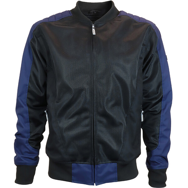 Harisson - Blouson Mesh Camaro Noir / Bleu