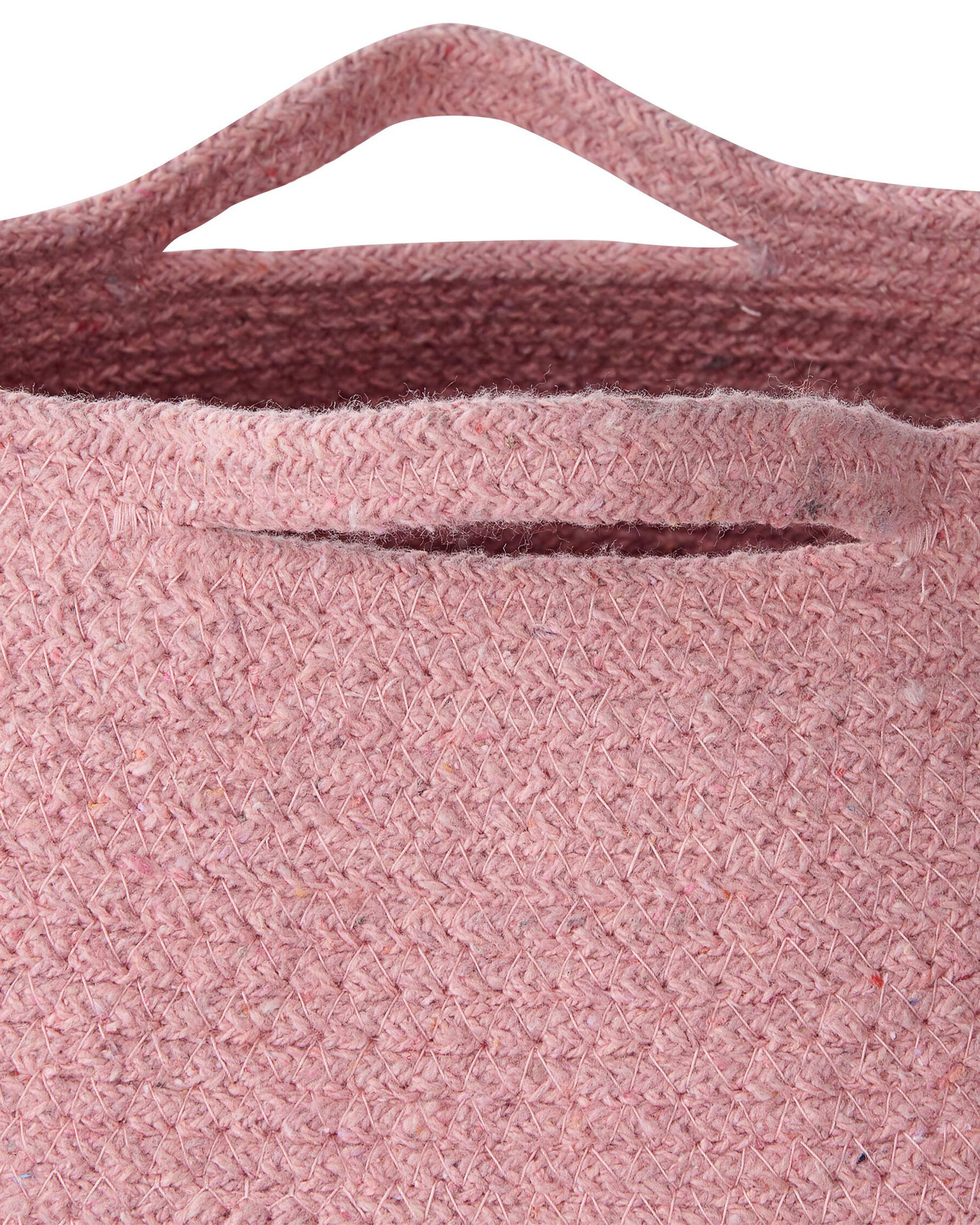 Set van 2 manden PANJGUR Katoen Roze
