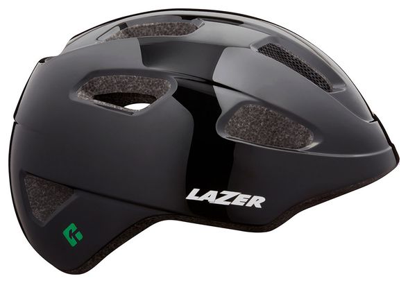 Casque Enfant Lazer Nut'z KinetiCore Noir - Taille Unique (50-56 cm)