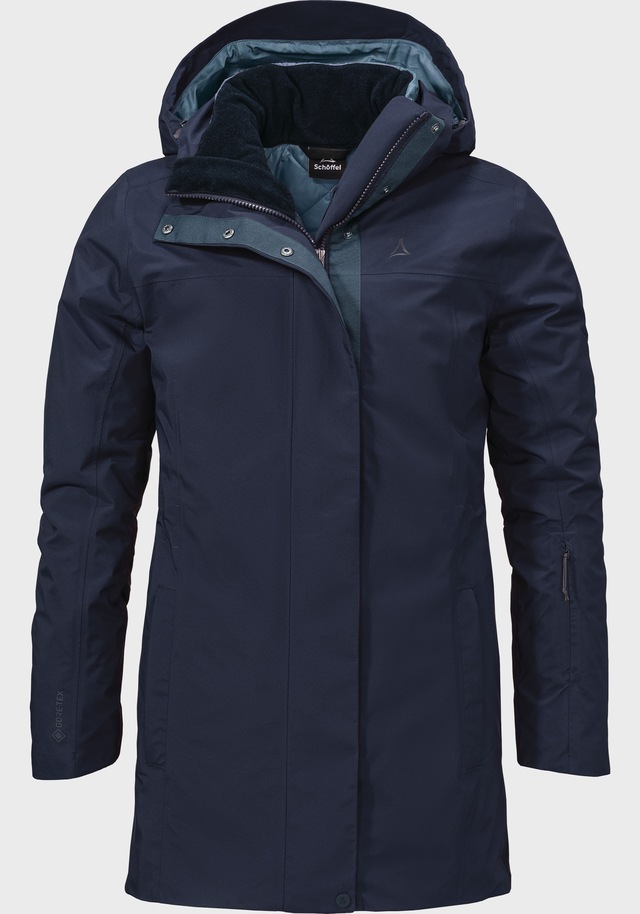 Schöffel Doppeljacke »3in1 Parka Barth L« mit Kapuze
