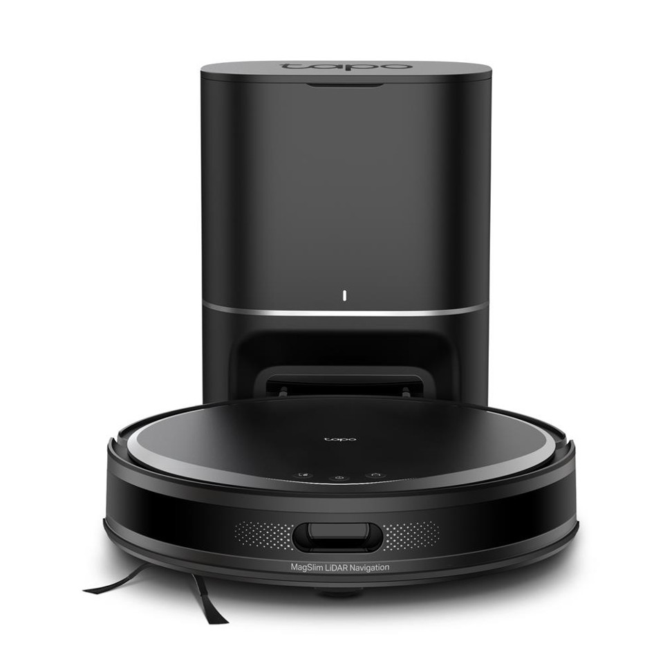 TP-Link - Tapo RV20 Max Plus 5300Pa Suction MagSlim LiDAR Navigation Robot Vacuum and Mop with Auto-Empty Dock
