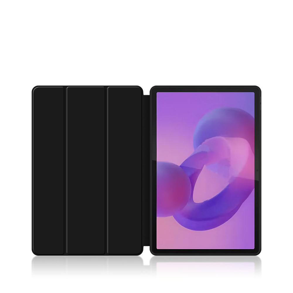 Lenovo Idea Tab Pro Leder Tasche Smart Cover Hülle - Schwarz