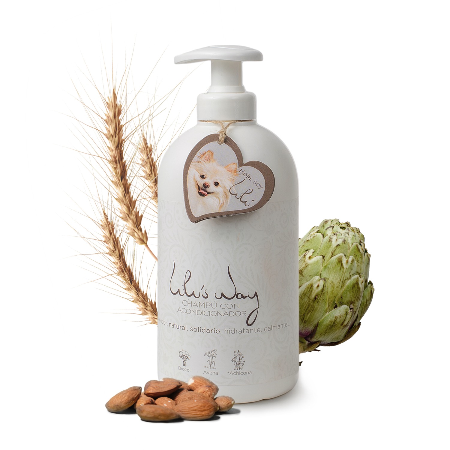 Shampoo natural para cães com condicionador
