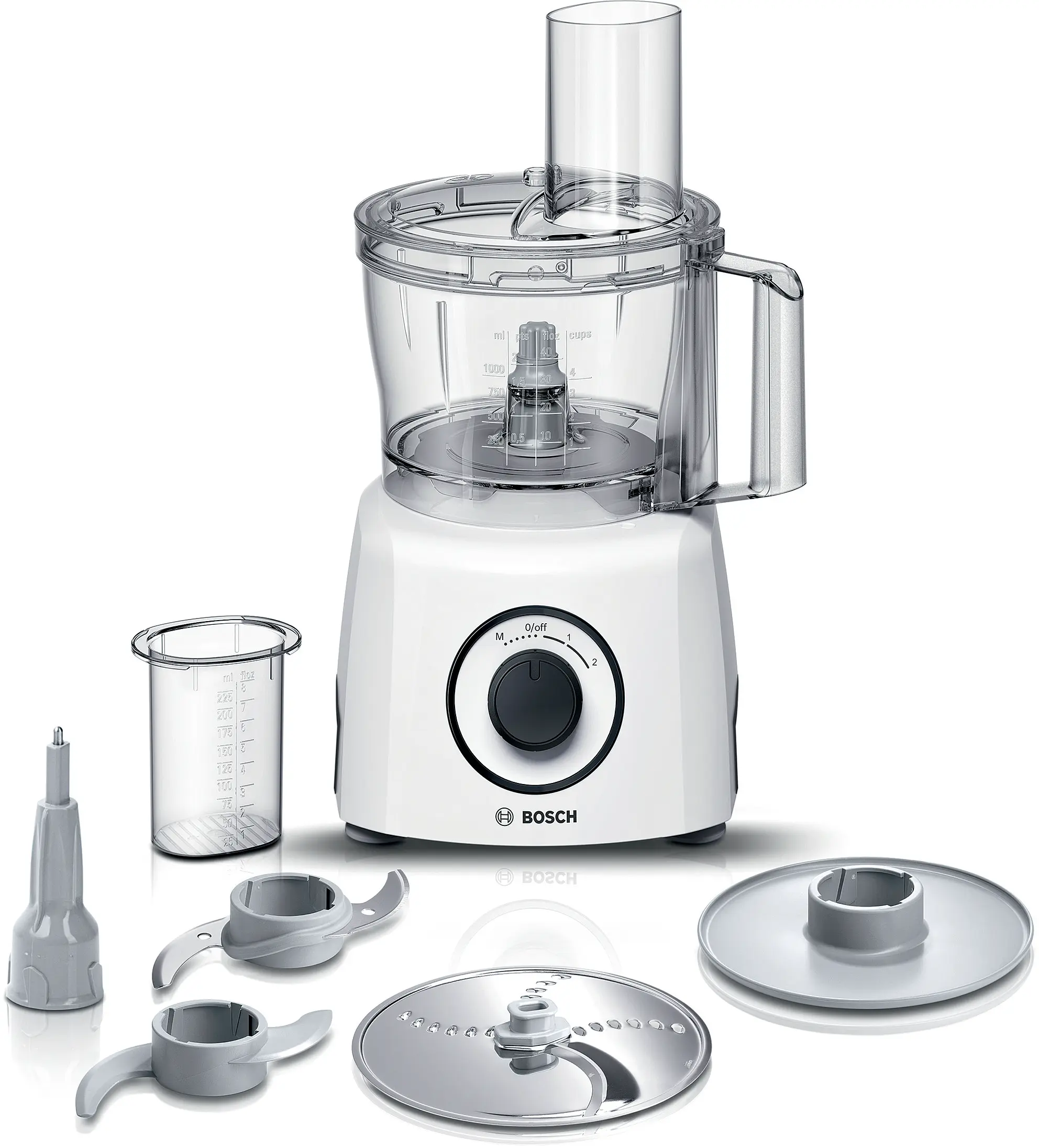 Food processor MultiTalent 3 800 W Wit, Wit MCM3100W